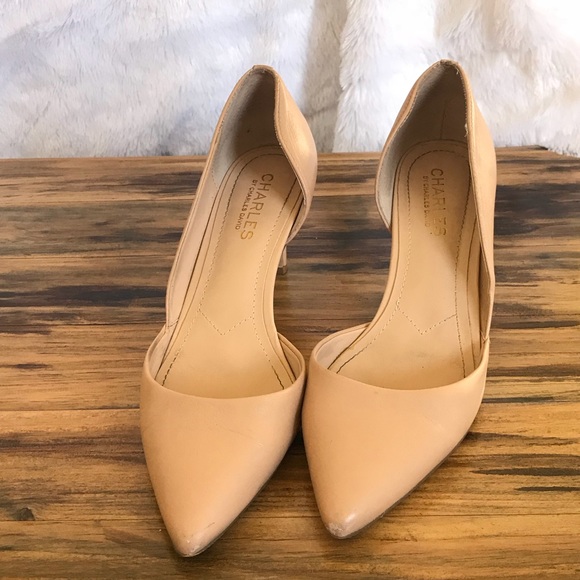 Charles David Shoes - Charles By Charles David Nude heels
